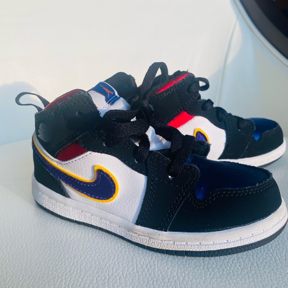 Nike Air Jordan 1 | Retro Mid TD Muilticolor BQ 6933-005 Toddler 8C